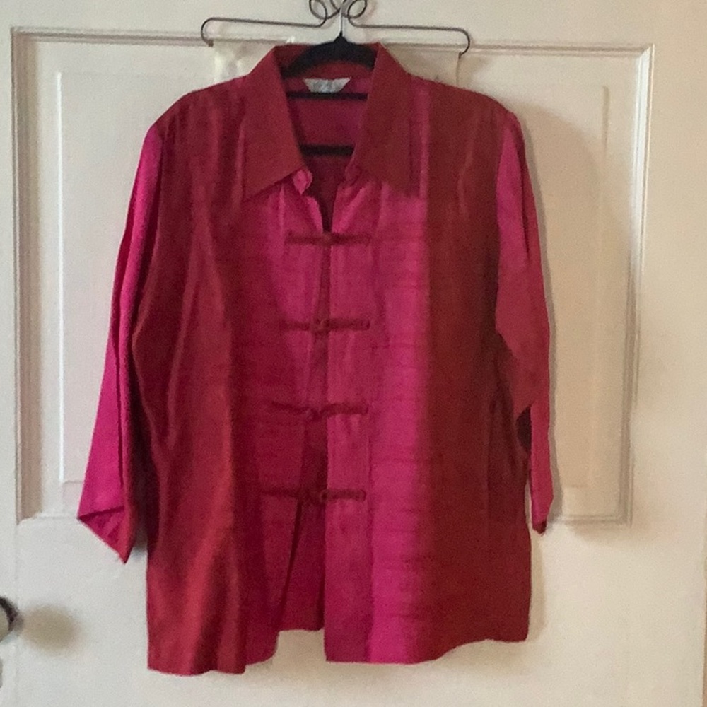 Thai silk blouse